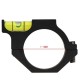 Hunting Accessories Level For 30mm Ring Mount Holder Alloy Scope Laser Bubble Spirit