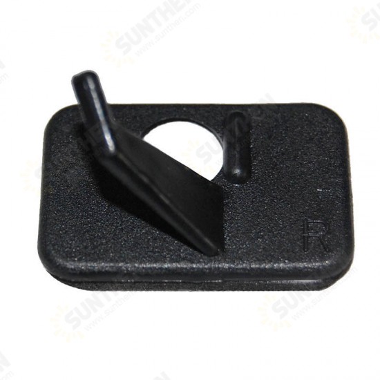 Black Plastic Adhesive Archery Shoot Around Arrow Rest For Right-Handed Compound Bow