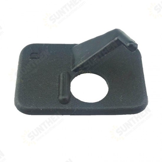 Black Plastic Adhesive Archery Shoot Around Arrow Rest For Right-Handed Compound Bow