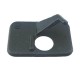 Black Plastic Adhesive Archery Shoot Around Arrow Rest For Right-Handed Compound Bow