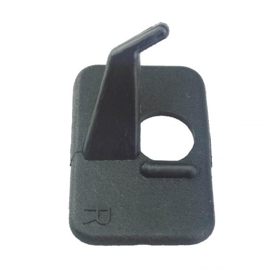 Black Plastic Adhesive Archery Shoot Around Arrow Rest For Right-Handed Compound Bow