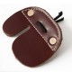 Cow Genuine Leather Archery Finger Guard Protector Glove Tab For Recurve Bow Hunting Shooting