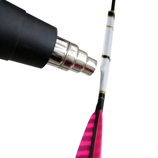 DIY Heated Bed Sticker Carbon Aluminum Arrow Pole Tail Sticker Archery Accessories