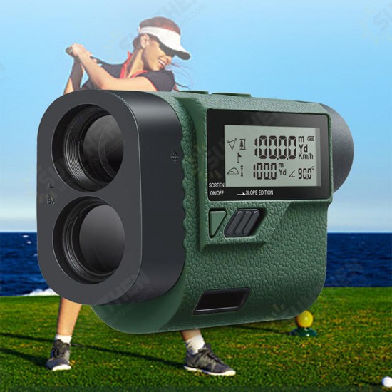 HLR1000 1000M 6Modes IP54 Telescope Laser Rangefinder Outdoor Golf Hunting Range Finder