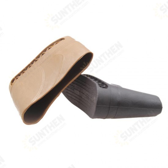 Hunting Gun Rubber Recoil Pad Slip-On Buttstock Shotgun Shooting Extension Shotgun Gun Butt Protector Gun Accessories