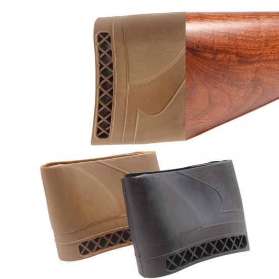 Hunting Gun Rubber Recoil Pad Slip-On Buttstock Shotgun Shooting Extension Shotgun Gun Butt Protector Gun Accessories