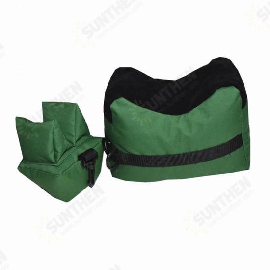 Hunting Portable Shooting Rear Gun Rest Bag Set Front & Rear Target