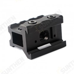 D0093 Metal Holographic Scope Raising Bracket 20mm Wide Refilescope Guide Rail Mount Holder D0093 Metal Holographic Scope Raising Bracket 20mm Wide Refilescope Guide Rail Mount Holder