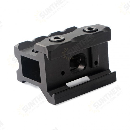 D0093 Metal Holographic Scope Raising Bracket 20mm Wide Refilescope Guide Rail Mount Holder