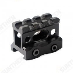 D0093 Metal Holographic Scope Raising Bracket 20mm Wide Refilescope Guide Rail Mount Holder D0093 Metal Holographic Scope Raising Bracket 20mm Wide Refilescope Guide Rail Mount Holder