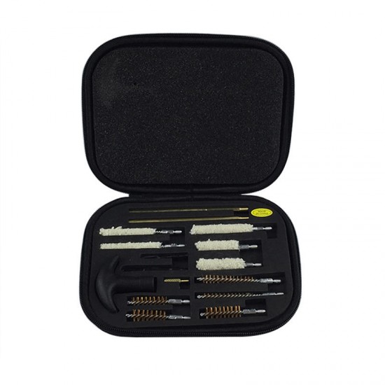 16Pcs/Set G101 Cleaning Brush Kit For All Calibers 9mm Barrel Brushes Tools Set