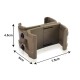 Magazine Coupler Link Clip Pouch Magazine Mag Coupler Speed Loader Parallel Connector for AK/M4/PMAG Outdoor Hunting
