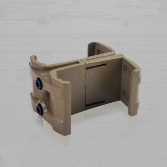 Magazine Coupler Link Clip Pouch Magazine Mag Coupler Speed Loader Parallel Connector for AK/M4/PMAG Outdoor Hunting