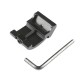 Y73 3Slots Ultralow Profile 45° Offset Picatinny Rail Mount Holder 20mm Rail Side Mount