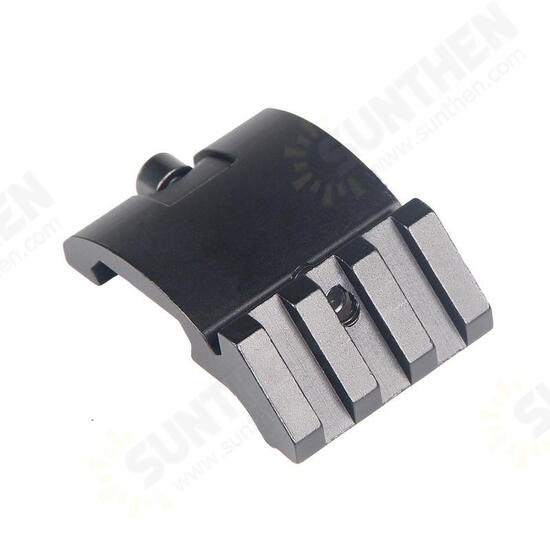 Y73 3Slots Ultralow Profile 45° Offset Picatinny Rail Mount Holder 20mm Rail Side Mount