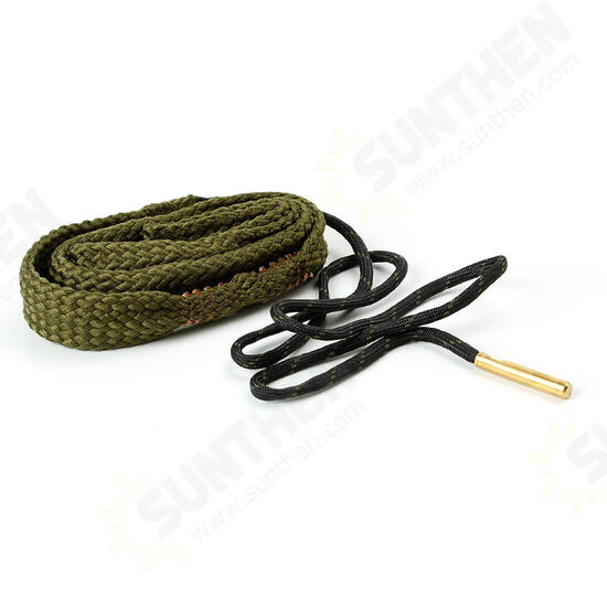 Hunting leaning Kits Rope Brush 6mm 7mm 8mm 9mm Cal Gauge Cleaner Rope Tools for Tactical Shotguns Pistols Barrel