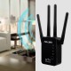 For WR16 300Mbps 2.4GHz Hot Wifi Repeater Wireless Four Antenna Router Range Extender Signal Booster