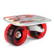 2 Pcs Skate Board PU Flashing Wheel Split Skateboard Drift Plate Roller Skate Outdoor Sport