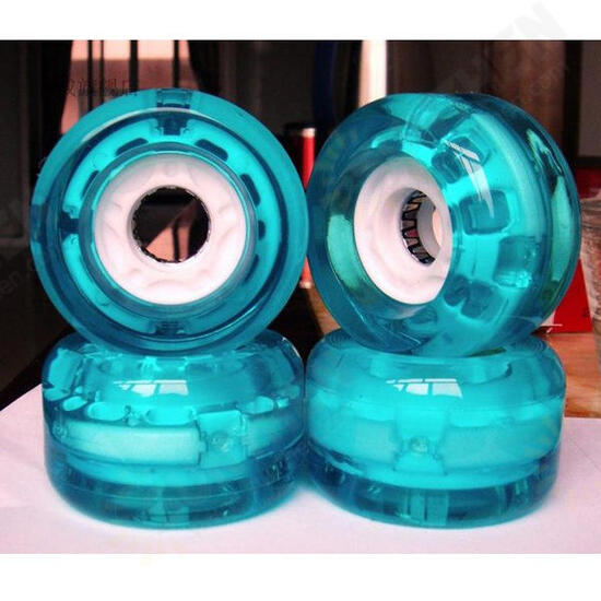 Skate Drift Skate Wheels Blue Flashing Wheels