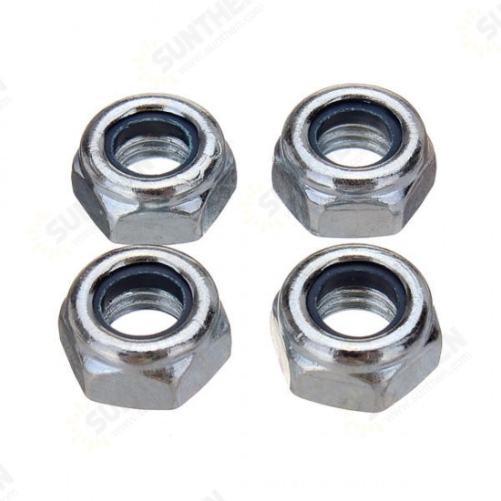 Plastic Skateboard Accessories with 4pcs Screws & 1pc Spanner