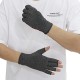 1 Pair Compression Arthritis Gloves Arthritic Joint Pain Relief Hand Gloves Therapy Open Fingers Compression Mittens