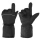 1 Pair Electric Heated Gloves Touchscreen Warm Battery Gloves Full Finger Waterproof Heating Thermal Gloves Ski Bike Mobile Phone Motorcycle Gloves Winter