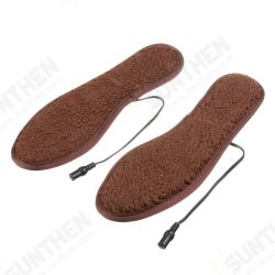 1Pair USB Heated Shoe Insoles Lamb Fleece Electric Foot Warming Pad Feet Warmer Sock Pad Mat Winter Outdoor Sports Heating Insoles Winter Warm 1Pair USB Heated Shoe Insoles Lamb Fleece Electric Foot Warming Pad Feet Warmer Sock Pad Mat Winter Outdoor Sports Heating Insoles Winter Warm