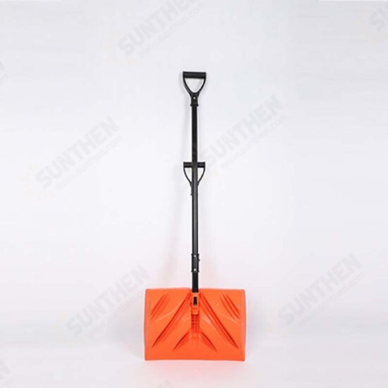 2 In 1 Dual Handle Multifunctional Snow Shovel Labor-saving Non-slip Low temperature resistance High Strength Snow Scraper Shovel For Shoveling Snow Grain