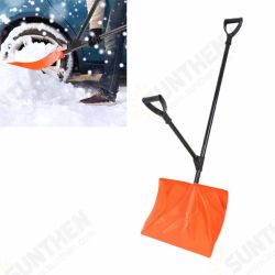 2 In 1 Dual Handle Multifunctional Snow Shovel Labor-saving Non-slip Low temperature resistance High Strength Snow Scraper Shovel For Shoveling Snow Grain 2 In 1 Dual Handle Multifunctional Snow Shovel Labor-saving Non-slip Low temperature resistance High Strength Snow Scraper Shovel For Shoveling Snow Grain