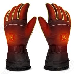 3-Modes Electric Heating Built-in Battery Gloves Control Winter Thermal Ski Motorcycle Gloves Waterproof Heated Gloves Cycling Climbing Gloves 3-Modes Electric Heating Built-in Battery Gloves Control Winter Thermal Ski Motorcycle Gloves Waterproof Heated Gloves Cycling Climbing Gloves