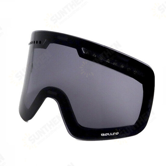 Magnetic Ski Goggles UV400 Double Lens Anti-fog Mountaineering Glasses Men Women Snowmobile Spectacles