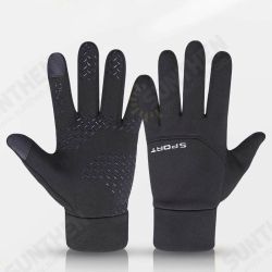 Cycling Waterproof Warm Touch Screen Gloves Winter Cold Weather Thermal Gloves with Finger for Workout Running Bike Men and Women Cycling Waterproof Warm Touch Screen Gloves Winter Cold Weather Thermal Gloves with Finger for Workout Running Bike Men and Women