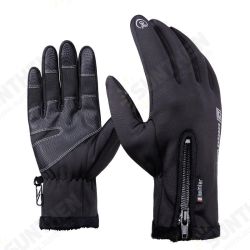 DB03 Unisex Touch Screen Windproof Waterproof Sports Winter Full Finger Ski Gloves With Zipper DB03 Unisex Touch Screen Windproof Waterproof Sports Winter Full Finger Ski Gloves With Zipper