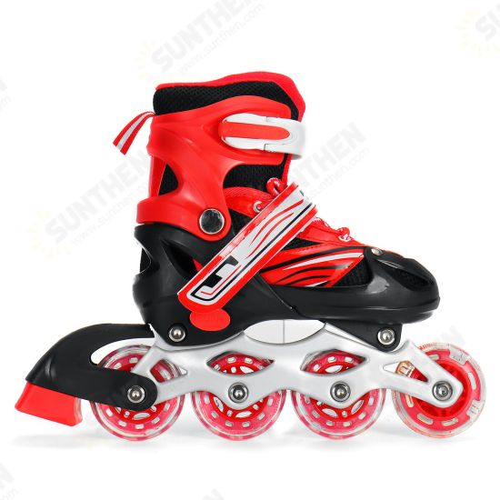 Kids Inline Skates Professional Single Row 4 Wheels Skating Shoes Children Adult