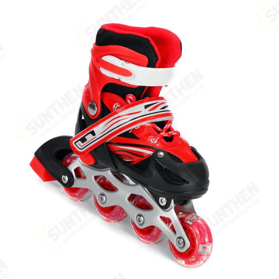 Kids Inline Skates Professional Single Row 4 Wheels Skating Shoes Children Adult