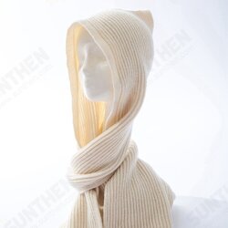 Men Women Multifunctional Scarve Warm Knit Hat Autumn Winter Korean Shawl Scarf Hat Men Women Multifunctional Scarve Warm Knit Hat Autumn Winter Korean Shawl Scarf Hat