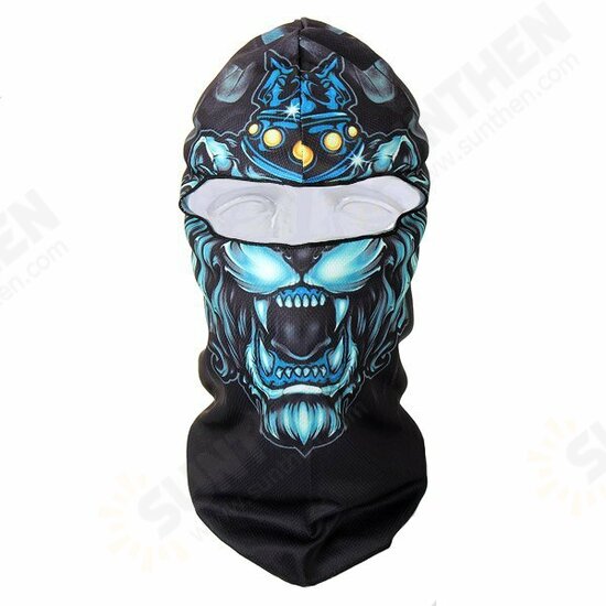 Men Women Winter Neck Face Mask Printed Skiing Hat Cycling Caps Men Women Winter Neck Face Mask Printed Skiing Hat Cycling Caps