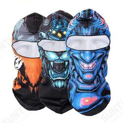 Men Women Winter Neck Face Mask Printed Skiing Hat Cycling Caps Men Women Winter Neck Face Mask Printed Skiing Hat Cycling Caps