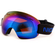 NF 0100 Spherical Snowboard Goggles Mask Skiing Motorcycle Protection Ski Anti UV