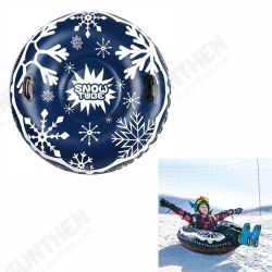 Snow Tube Inflatable Winter Ski Circle Floated Skiing Board PVC With Handle Durable Outdoor Snow Tube Skiing Accessories For Winter Fun Youngsters Adults Snow Tube Inflatable Winter Ski Circle Floated Skiing Board PVC With Handle Durable Outdoor Snow Tube Skiing Accessories For Winter Fun Youngsters Adults