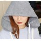 U Shaped Hooded Pillow Cushion Winter Warm Hat Rest Neck Support Winter Warm