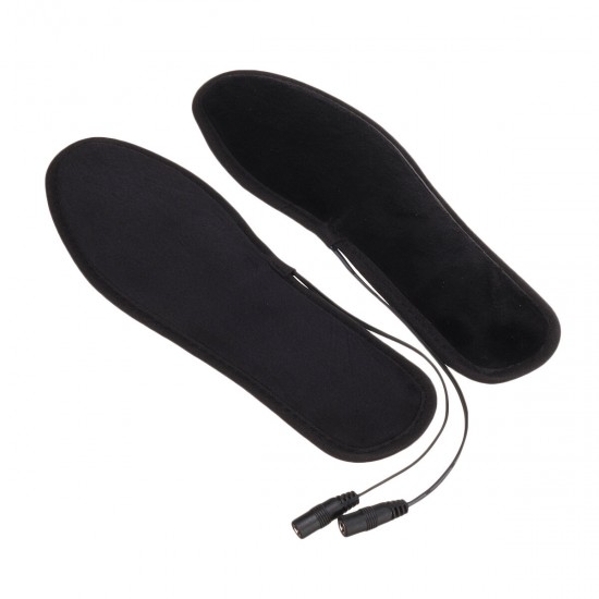 USB Electric Powered Heated Shoe Insoles Film Heater Feet Warm Foot Socks Pads For Camping Mountaineering Skiing