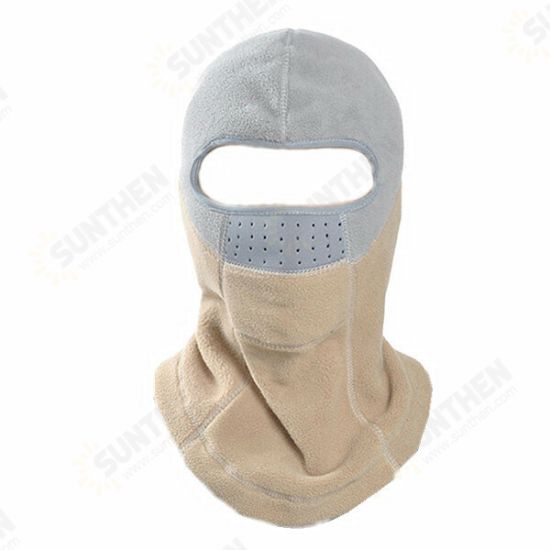 Unisex Outdoor Warm Windproof CS Fleece Cap Cheek Mask Hat Riding Skiing Hat Hood