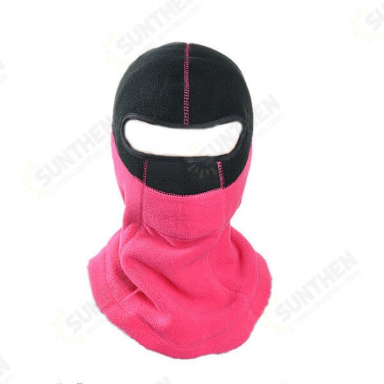 Unisex Outdoor Warm Windproof CS Fleece Cap Cheek Mask Hat Riding Skiing Hat Hood