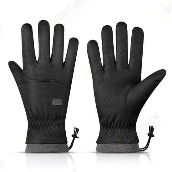 Winter Velvet Ski Gloves Touch Screen Windproof Thermal Warm Sport Glove Outdoor Waterproof Snowboarding Gloves