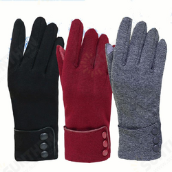 Women Unisex Warm Touch Screen Fleece Gloves No-Slip Cycling Outdoor Windproof Ski Gloves Women Unisex Warm Touch Screen Fleece Gloves No-Slip Cycling Outdoor Windproof Ski Gloves