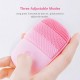 InFace Mini Sonic Facial Cleanser Mini Electric Sonic Face Cleansing Brush Ultrasonic Skin Scrubber Facial Cleaning Face Peeling for Washing