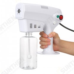 1200W 300ML/500ML Sprayer Machine Disinfection Blue Light Nano Steam Spray Instrument Disinfection Nano Spray Instrument EU/UK/US Plug 110V/220V Atomizing Sprayer 1200W 300ML/500ML Sprayer Machine Disinfection Blue Light Nano Steam Spray Instrument Disinfection Nano Spray Instrument EU/UK/US Plug 110V/220V Atomizing Sprayer