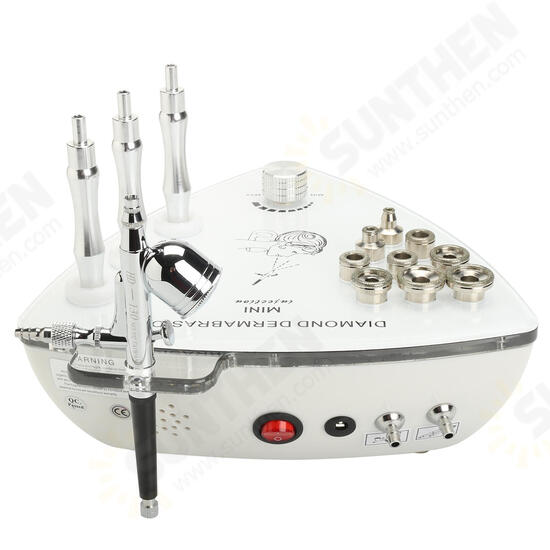 2in1 Diamond Microdermabrasion Dermabrasion Facial Oxygen Peel Vacuum Spray Machine