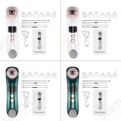 3-in-1 Blackhead Remover Vacuum Three-level Heating Compression Blackhead Remover Temperature Control Blackhead Remover 3-in-1 Blackhead Remover Vacuum Three-level Heating Compression Blackhead Remover Temperature Control Blackhead Remover